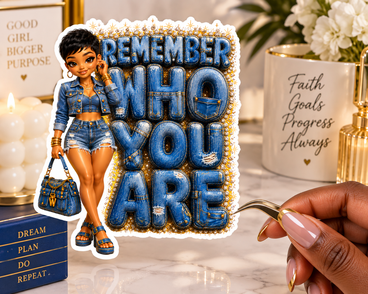 Remember Who You Are Sticker