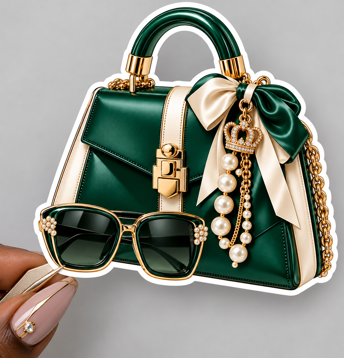 Handbag & Sunglasses Sticker