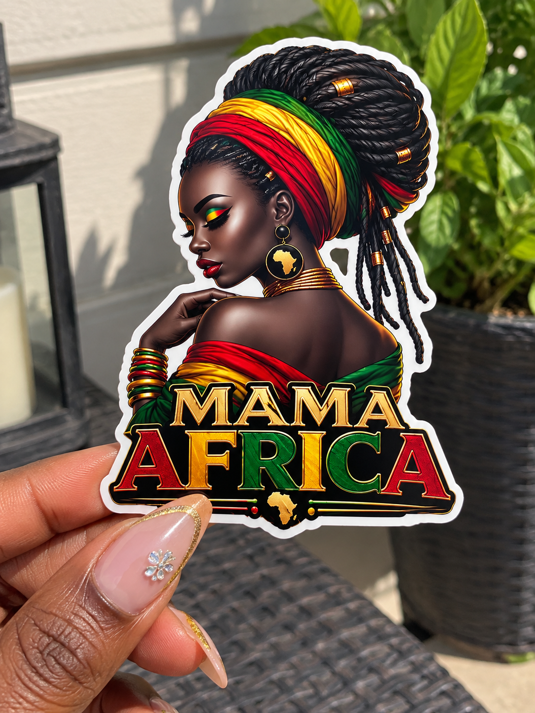 Mama Africa Sticker