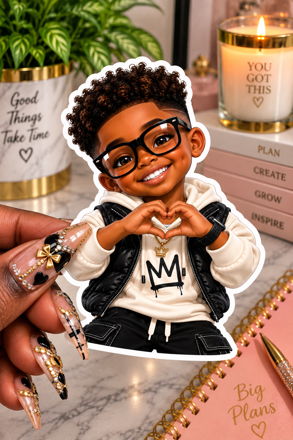 King of My Heart – Sticker