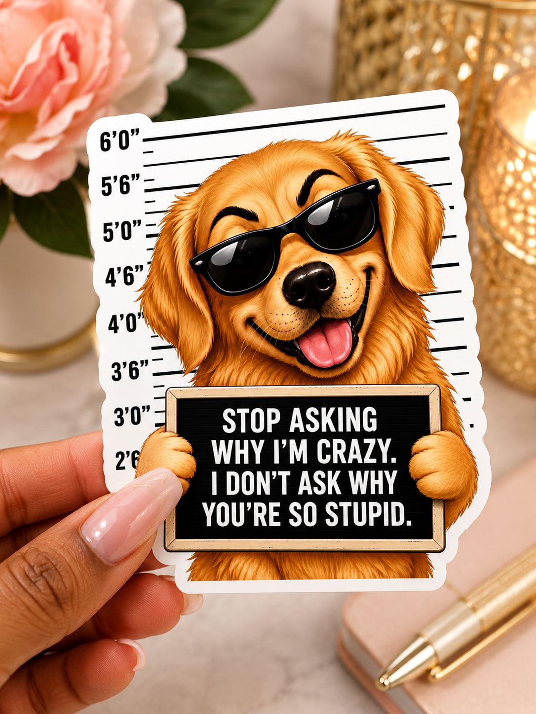 Cute Dog Sticker