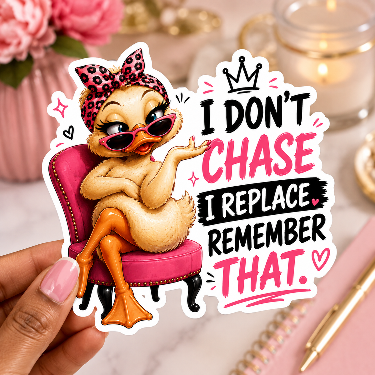 I Don’t Chase Sticker