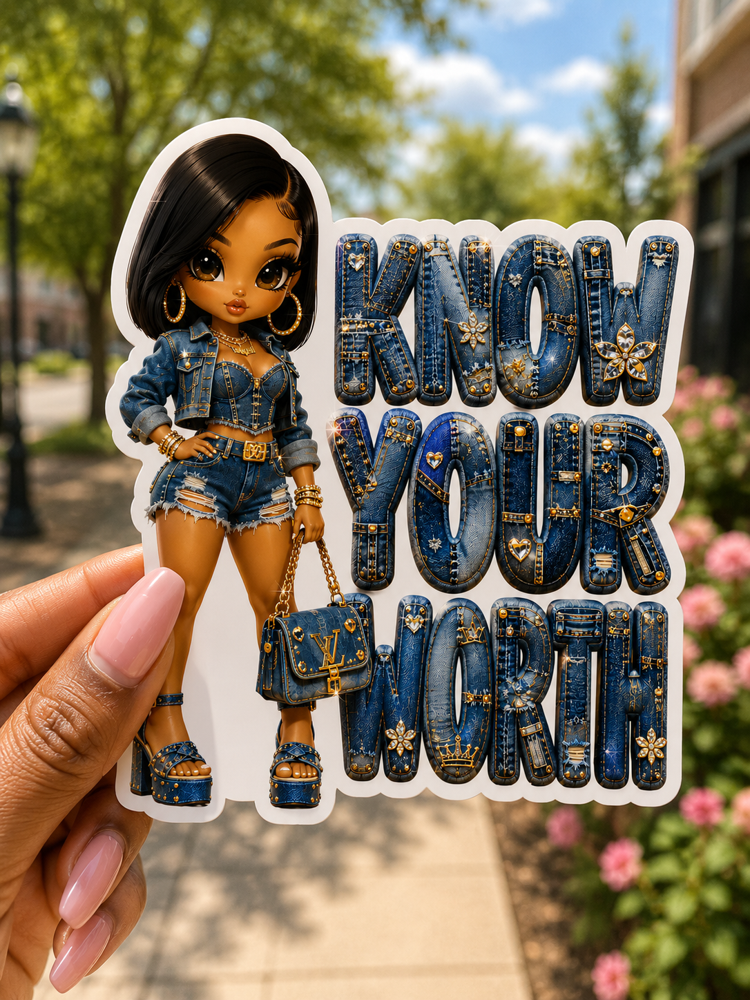 Know your Worth -Sticker