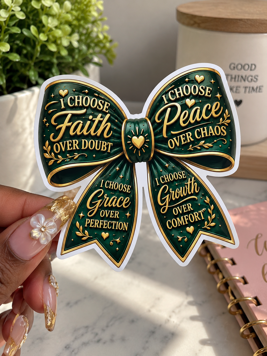 Faith Over Doubt Sticker