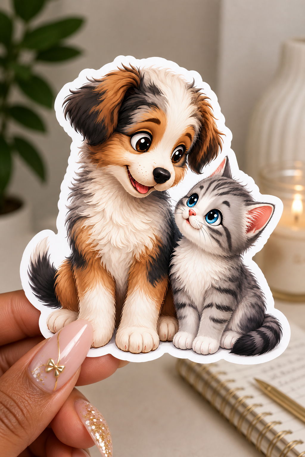 Puppy & Kitten- Sticker 2
