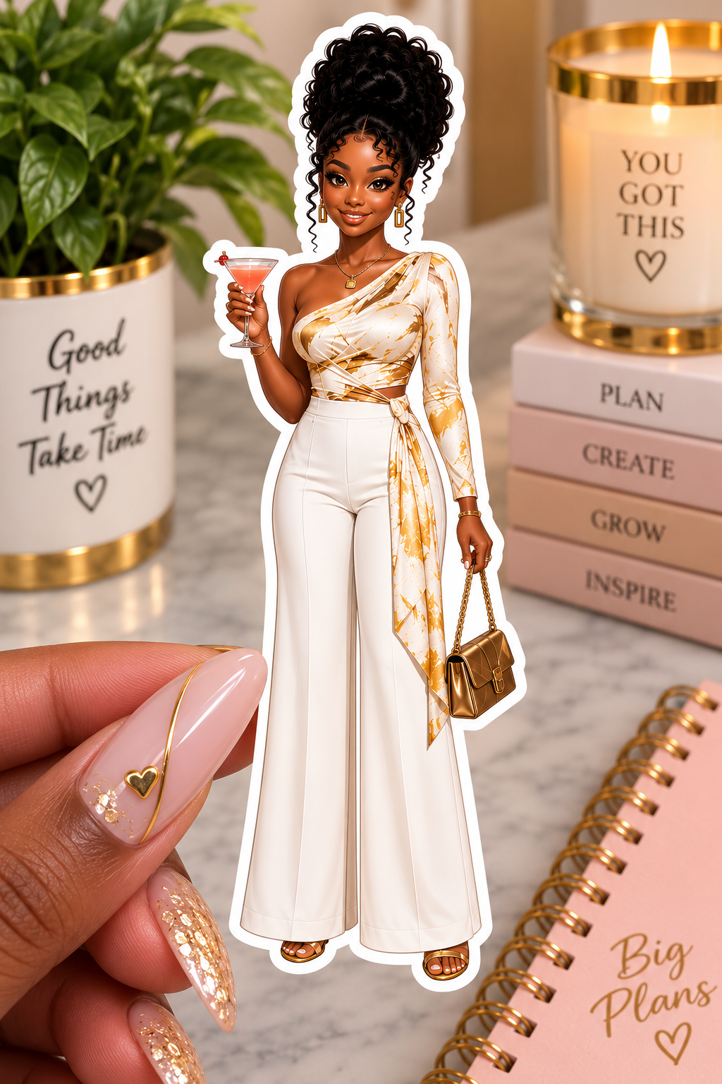 Luxury Woman -Sticker