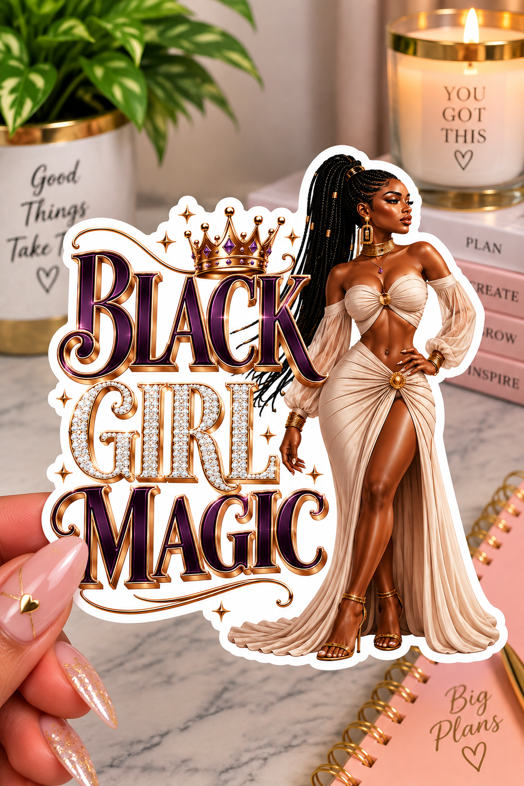 Black Girl Magic – Sticker