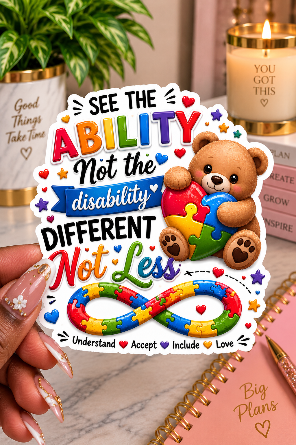 See the Ability, Not the Disability Sticker